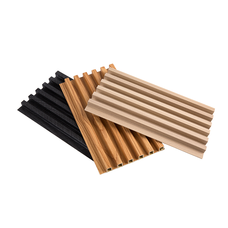 Modern Eco-Friendly Decorative Wall & Ceiling WPC Fluted Panel (Cell size 10*4.2)  YXWPC16018